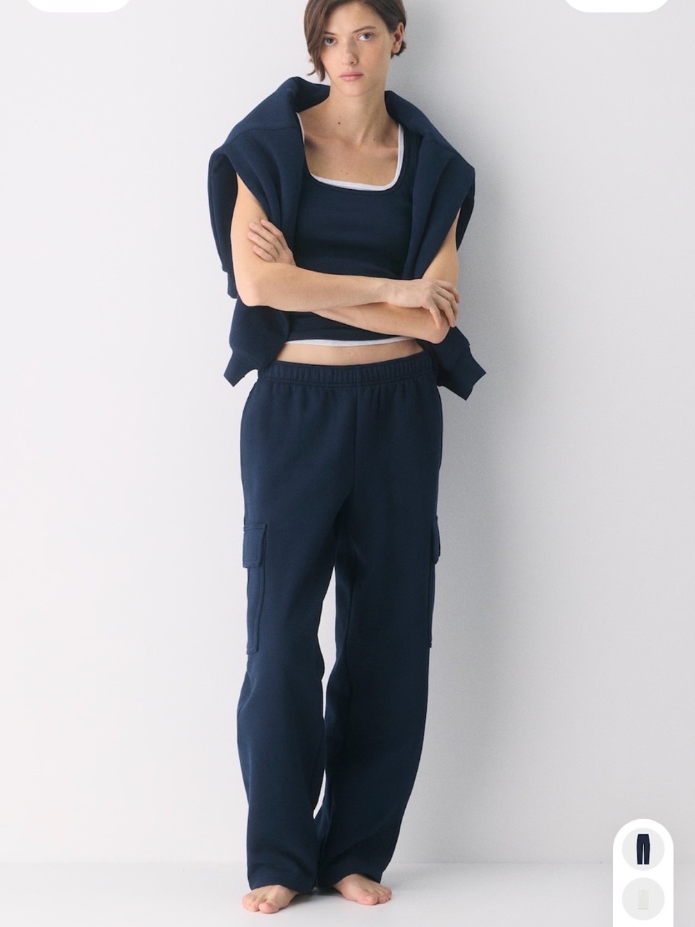 Aritzia Mega Fleece Cargo Sweatpants